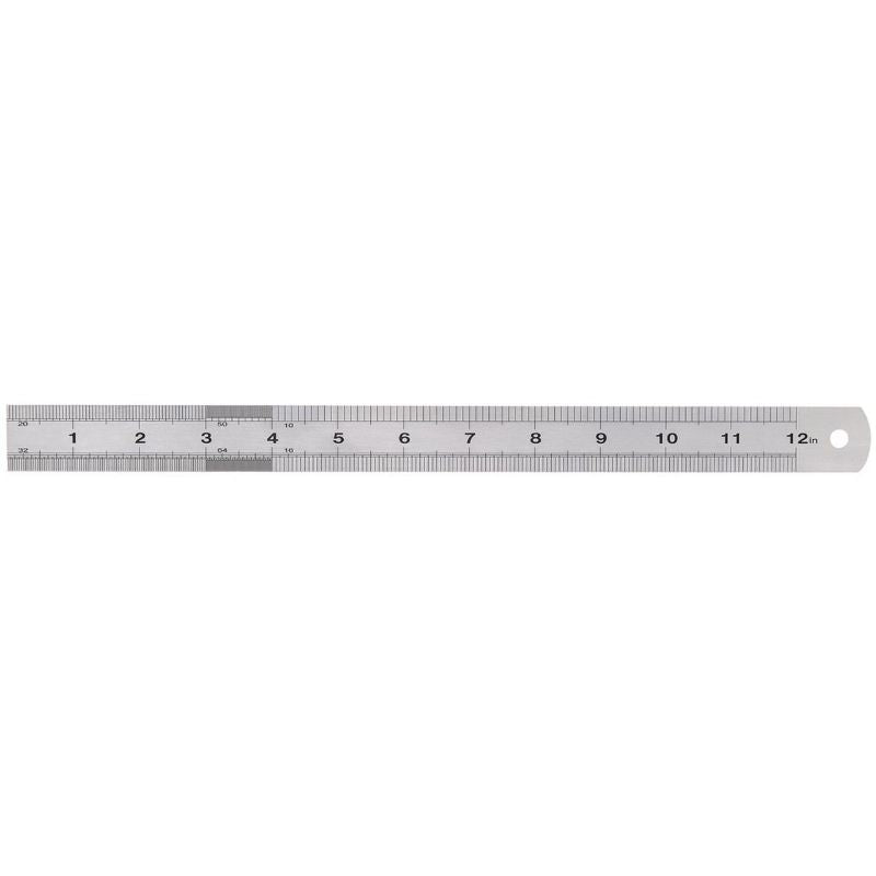 Draper 300mm Stainless Steel Ruler - 12"