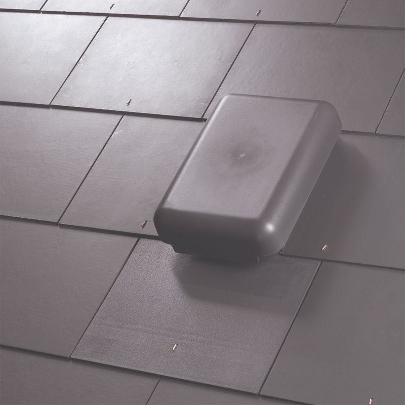 Image for Klober Large Slate Vent (Cap Only) - Slate Grey