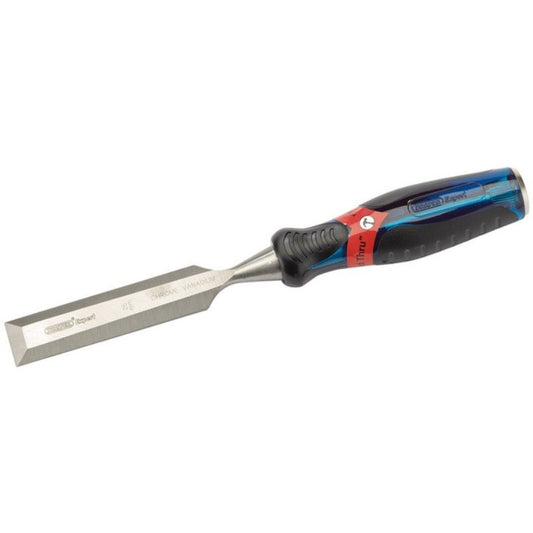 Draper Soft Grip Pound Thru Bevel Edge Wood Chisel