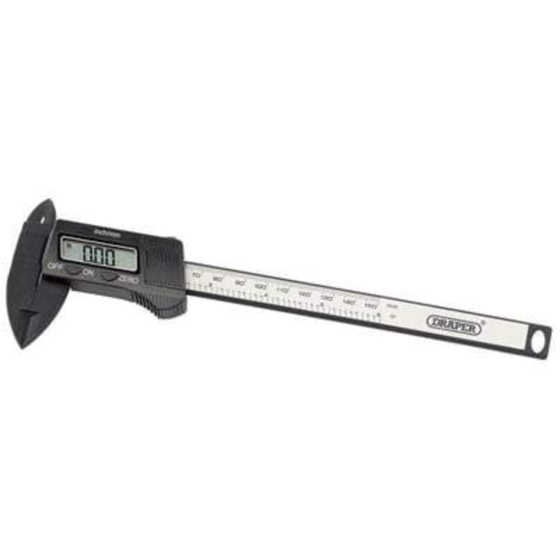 Draper Carbon Fibre Digital Caliper Gauge