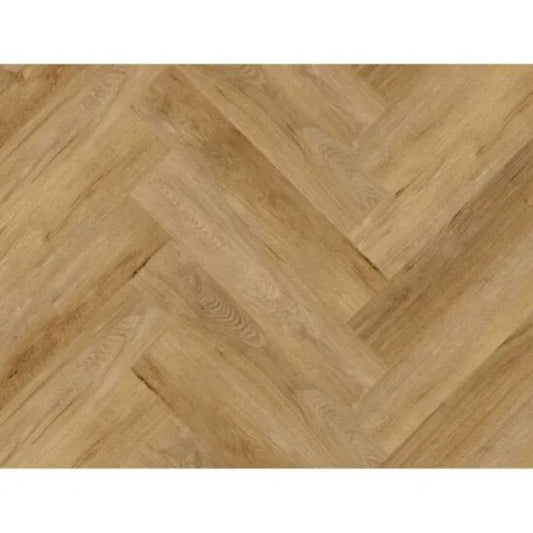 Kraus Premium Rigid Core Herringbone Plank - Weaveley Light Oak 625mm x 125mm (30 Lengths - 2.34m2 Pack)