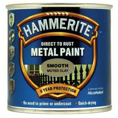 Hammerite Direct to Rust Smooth Finish Metal Paint - All Colours - All Sizes