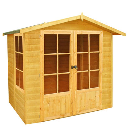 Shire Buckingham Shiplap Summerhouse - 7ft x 7ft 