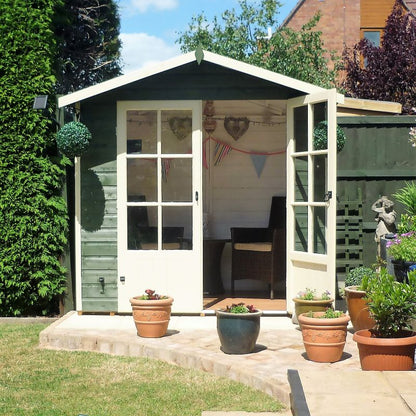 Shire Lumley Shiplap Summerhouse - 7ft x 5ft