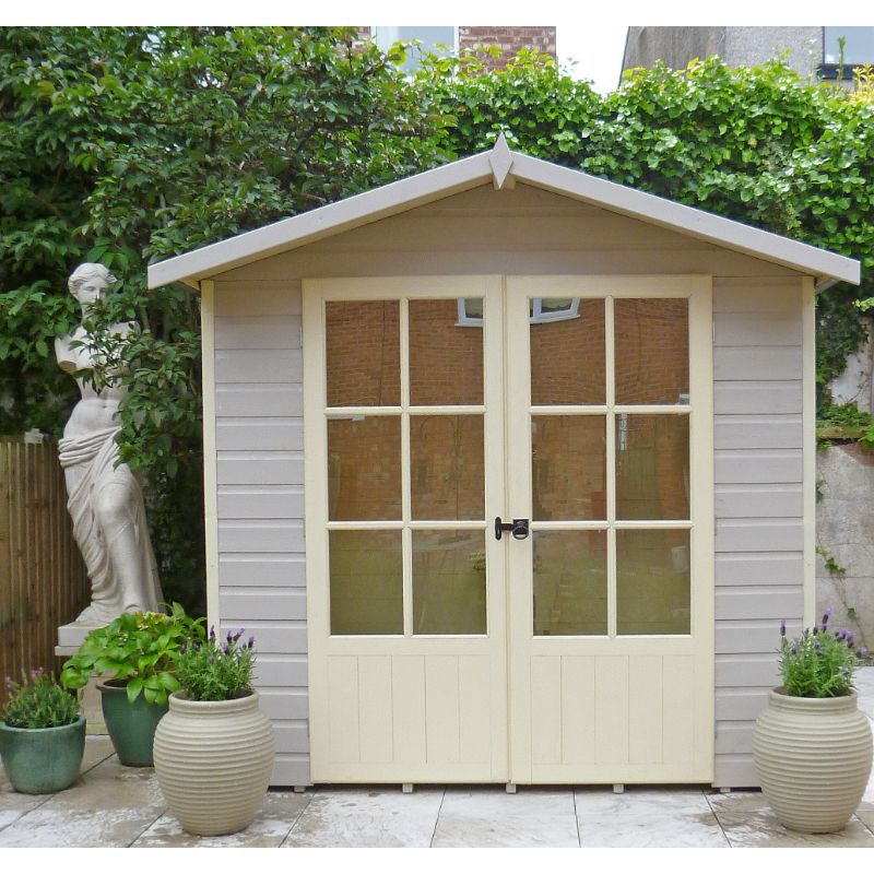 Shire Lumley Shiplap Summerhouse - 7ft x 5ft