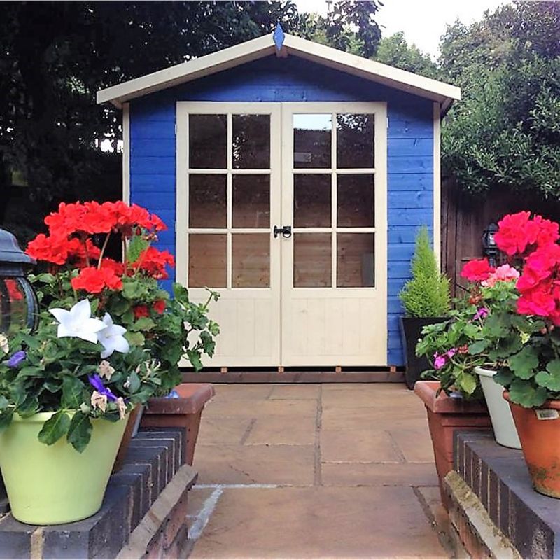 Shire Lumley Shiplap Summerhouse - 7ft x 5ft