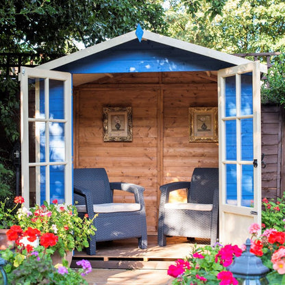 Shire Lumley Shiplap Summerhouse - 7ft x 5ft