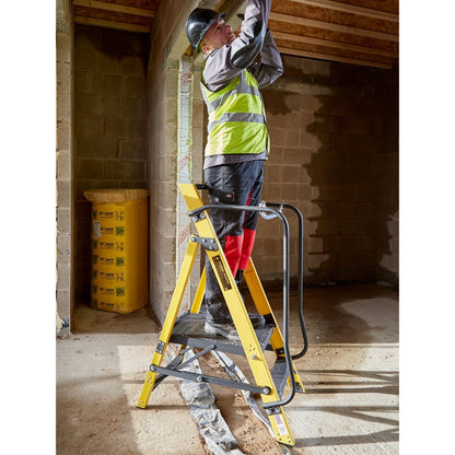 Werner 2 Tread Megastep Ladder with Handrails - EN131 Professional