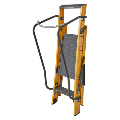 Werner 2 Tread Megastep Ladder with Handrails - EN131 Professional