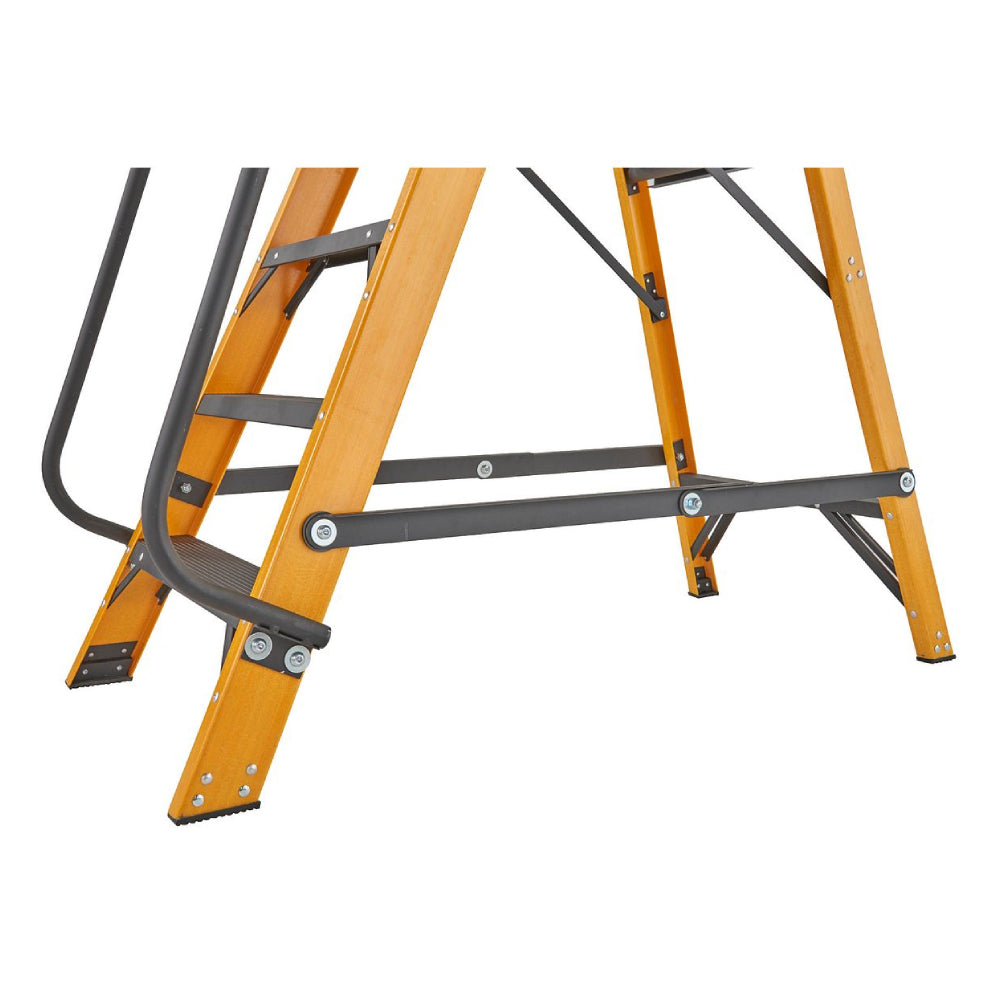 Werner 2 Tread Megastep Ladder with Handrails - EN131 Professional