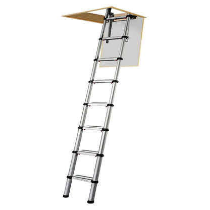 Image for Youngman Telescopic Loft Ladder with Automatic Locking System - 2.6m