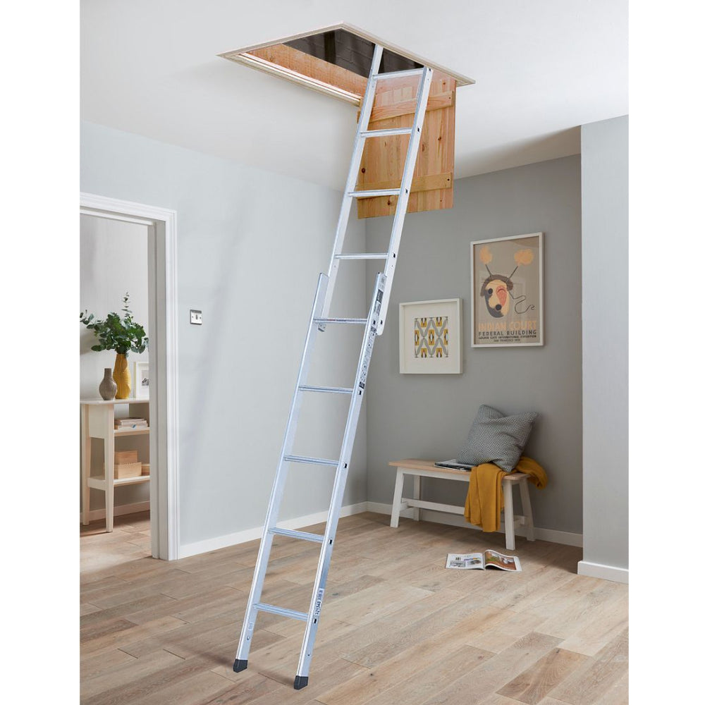 Werner Spacemaker Loft Ladder 2 Section - 1.45m to 2.6m