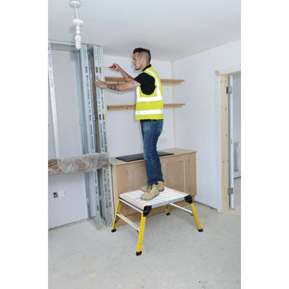 Werner Odd Job 600 x 600 Fibreglass Work Platform