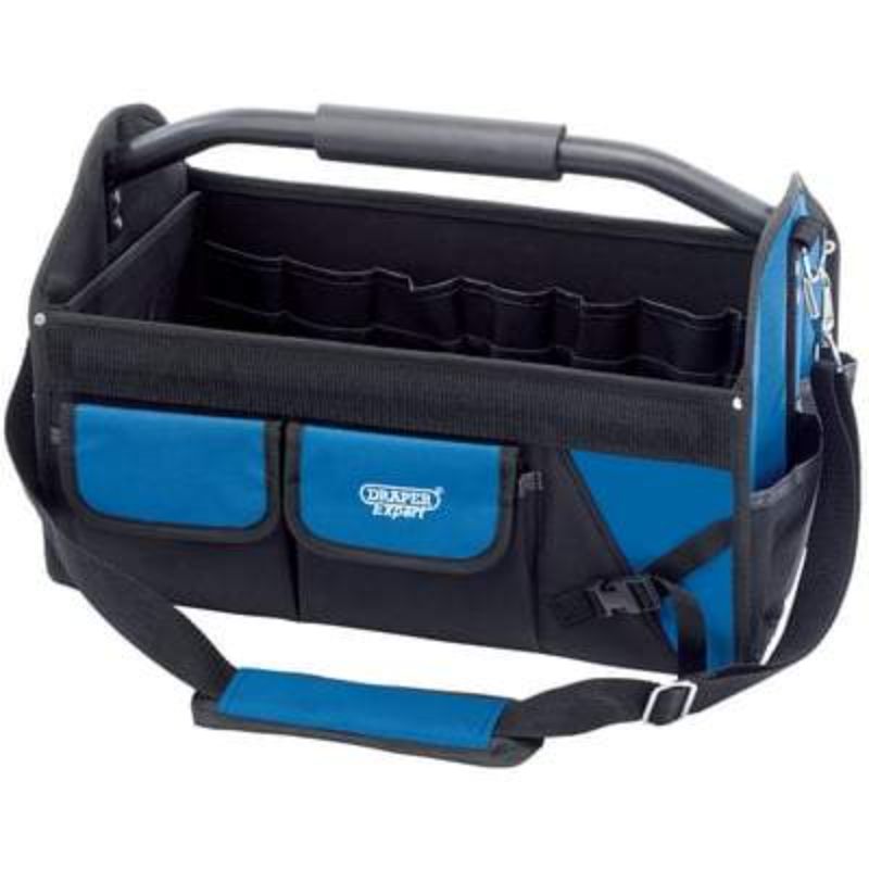 Draper Folding Tote With Tubular Steel Handle