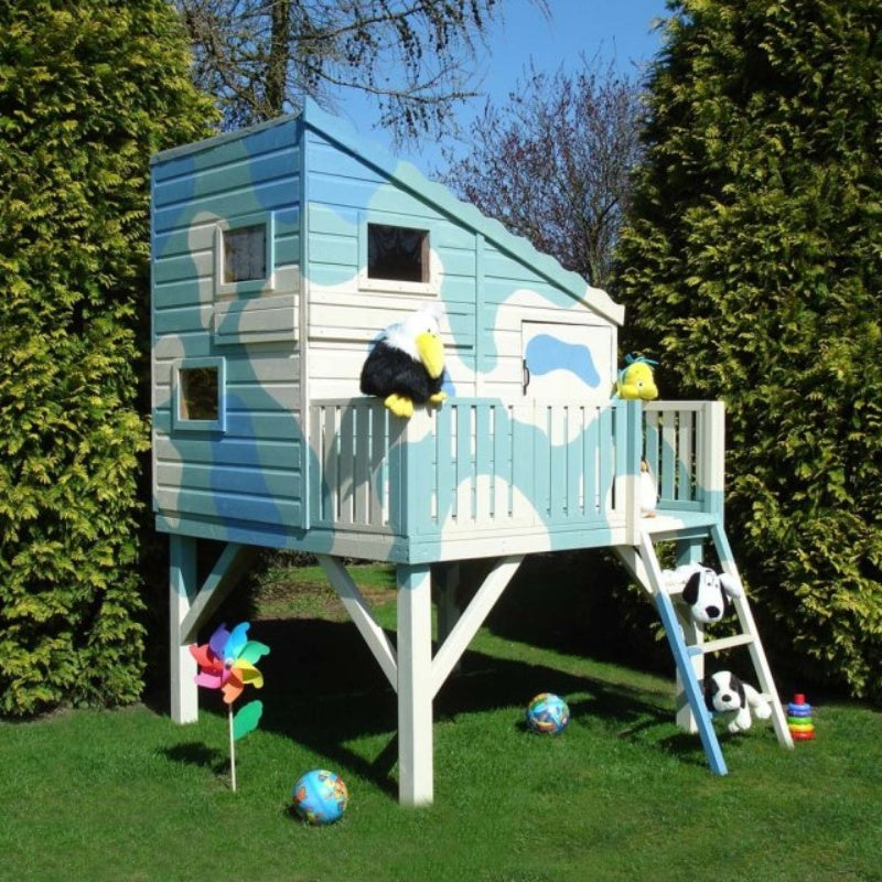 Shire 6 x 4 Command Post Playhouse w/ Platform