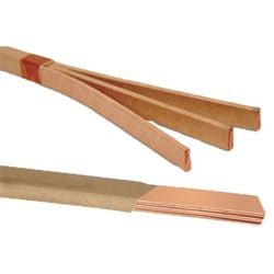 Image for Copper Fixing Clips - 600mm x 50mm x 0.6mm Lead Clip (Pack Of 25)