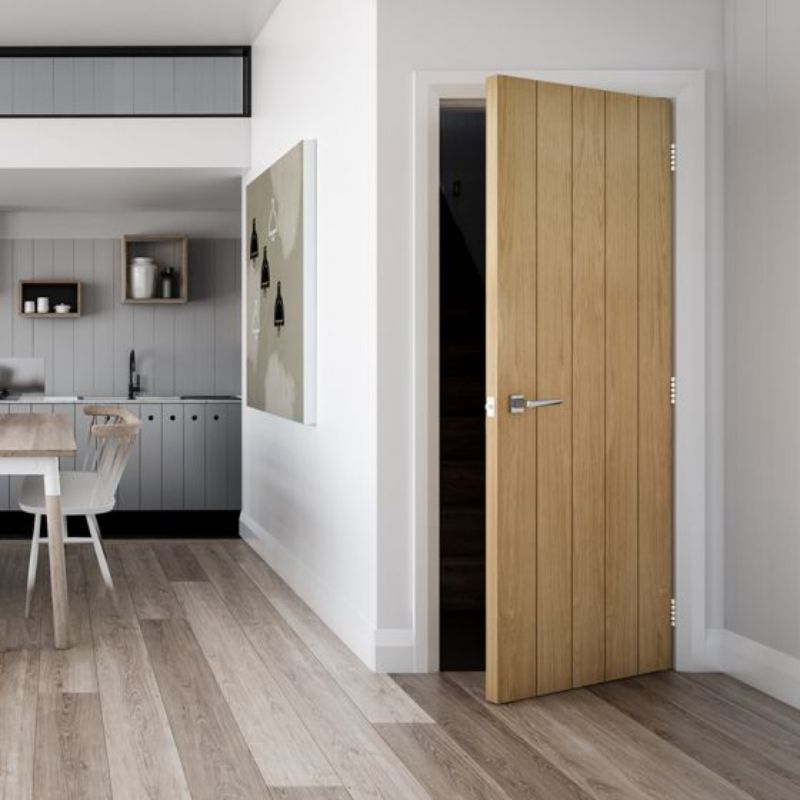 Image for Deanta Galway Interior Oak Door 1981 x 762 x 35mm