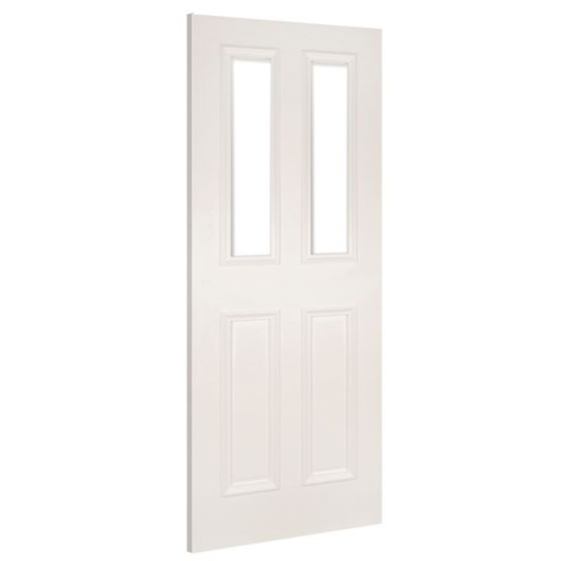 Image for Deanta Rochester Glazed Interior White Primed Door 1981 x 610 x 35mm