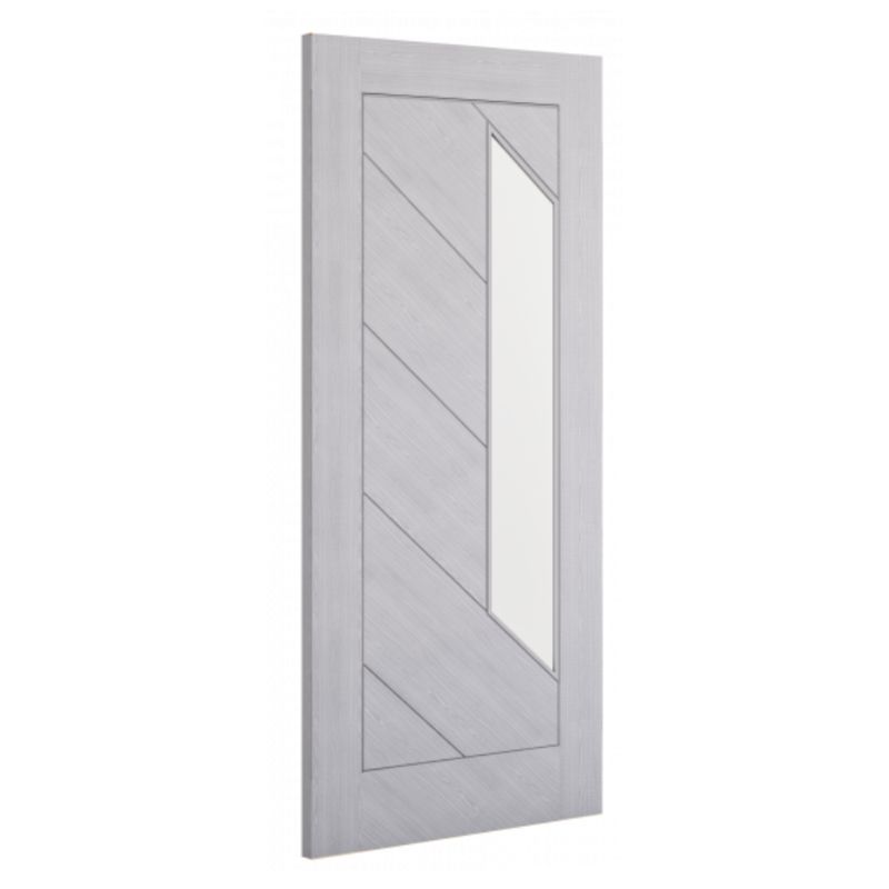 Deanta Torino Light Grey Ash Glazed FSC Doors 1981 x 838 x 35mm