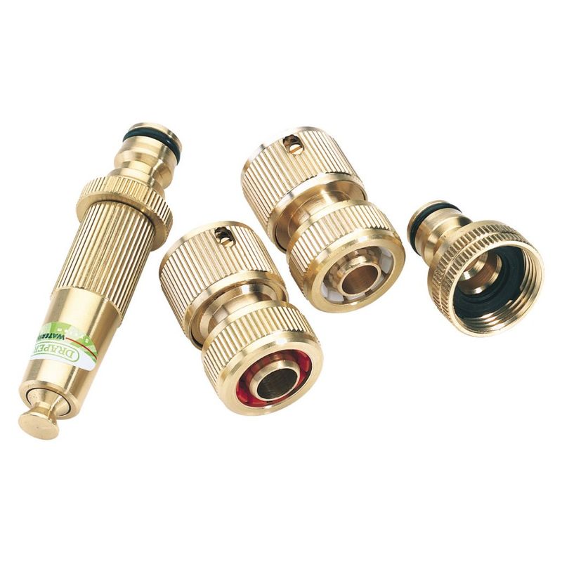 Draper Brass Watering Accessory Set - (4 Pieces)