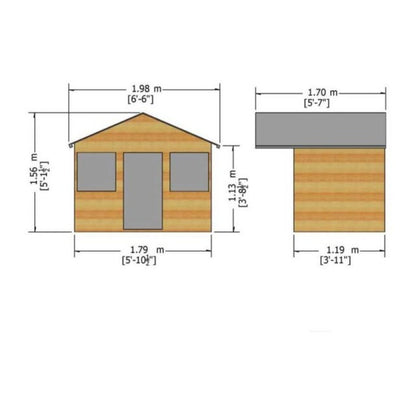 Shire 6 x 4 Stork Playhouse