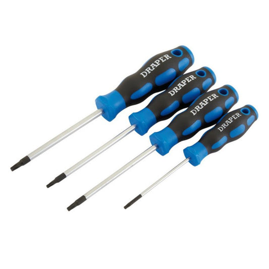 Draper Tx-Star Soft Grip Screwdriver Set - (4 Piece)