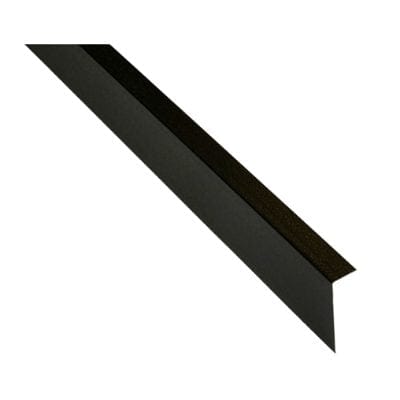 Ultratrim Plastisol Coated SteelWall Flashing - 3m x 20mm x 70mm - Black