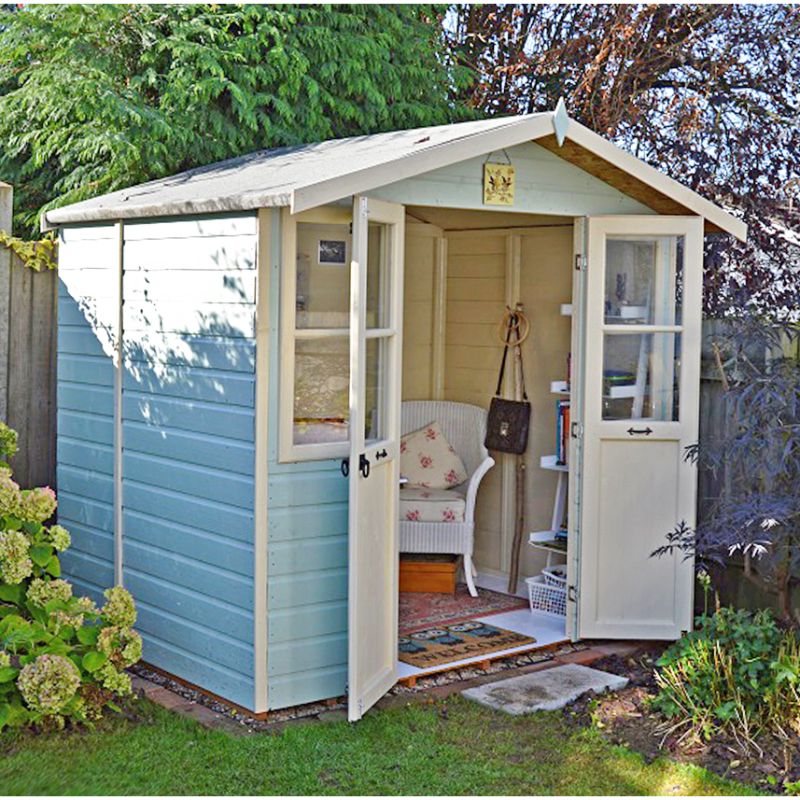 Shire Haddon Shiplap Summerhouse - 7ft x 5ft 