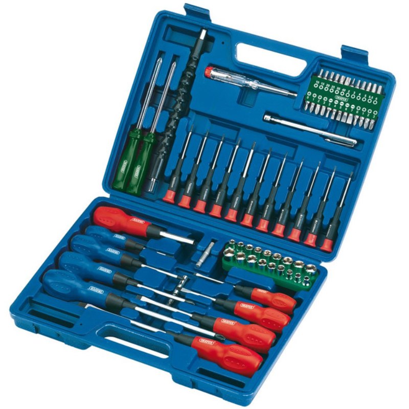 Draper Screwdriver Socket and Bit Set - (70 Piece)