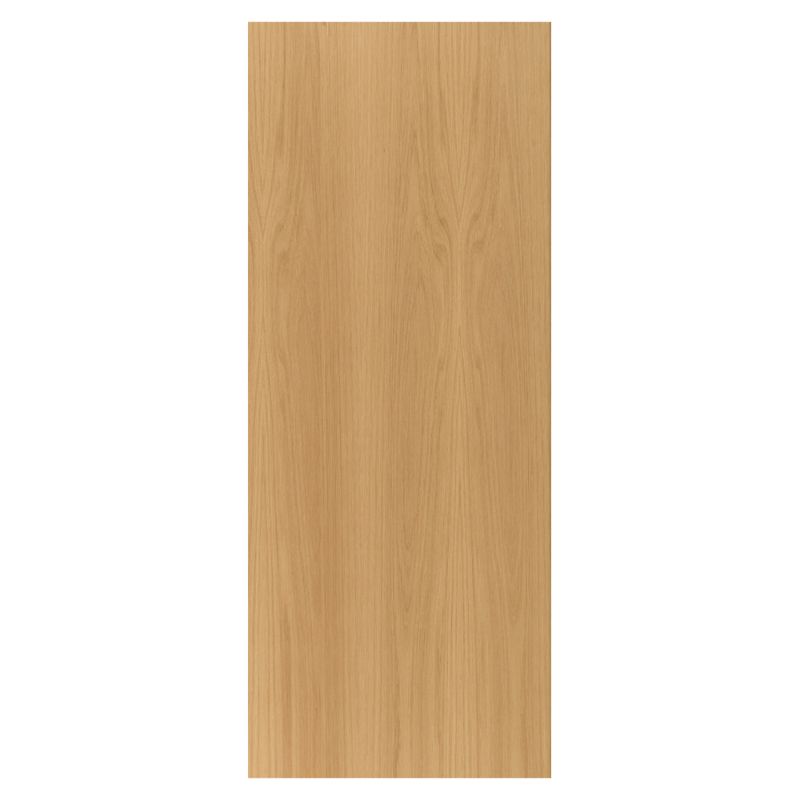 Deanta Flush Oak Prefinished Internal Door 1981 x 533 x 35mm