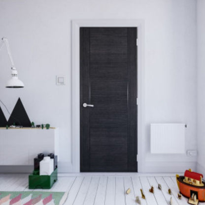 Deanta Montreal Dark Grey Ash FD30 FSC Door