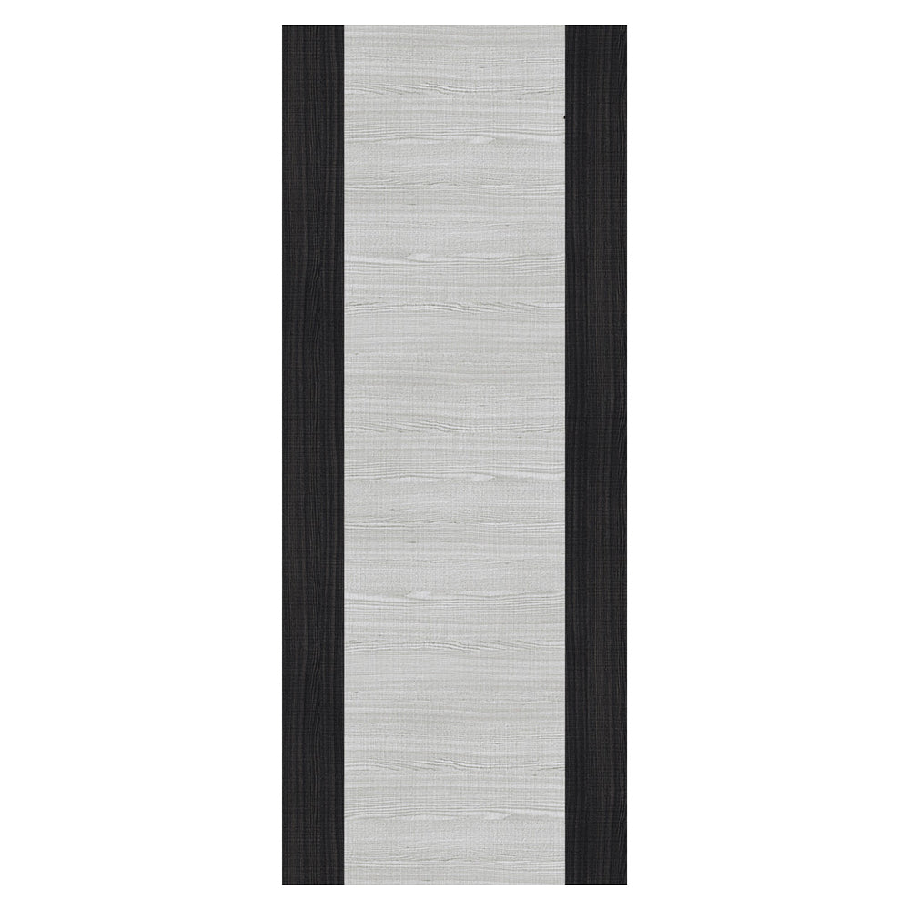 Deanta Flush Light Grey Ash Prefinished Internal Fire Door With Dark Grey Edges 2040 x 826 x 45mm