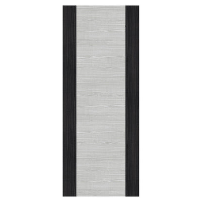 Deanta Flush Light Grey Ash Prefinished Internal Fire Door With Dark Grey Edges 2040 x 826 x 45mm