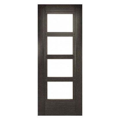 Deanta Montreal Dark Grey Ash Glazed FD30 FSC Door