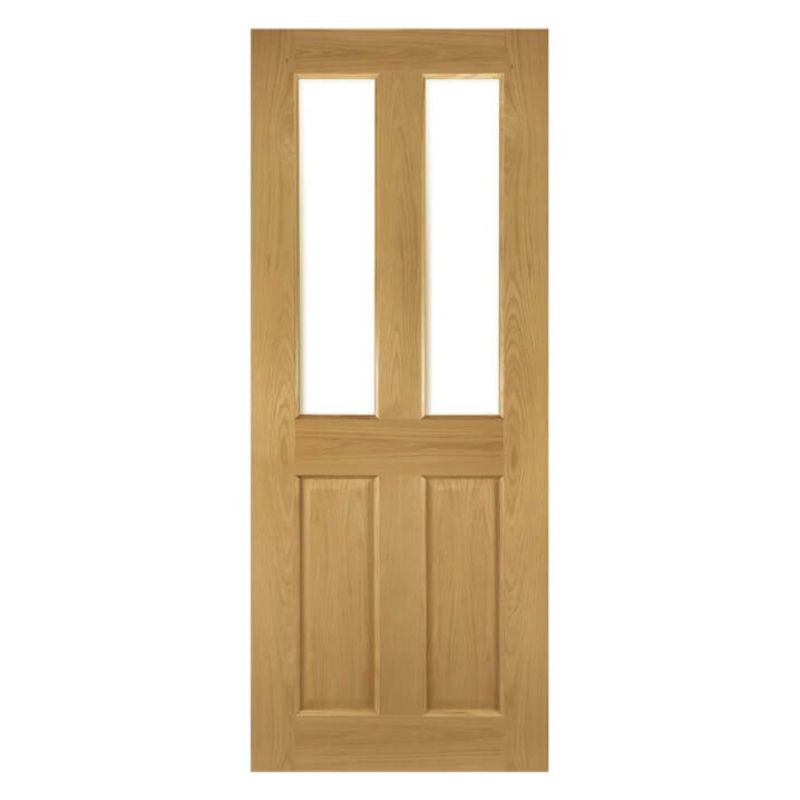 Deanta Bury Prefinished Oak Glazed FD30 Door