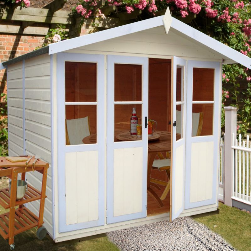 Shire Haddon Shiplap Summerhouse - 7ft x 5ft 