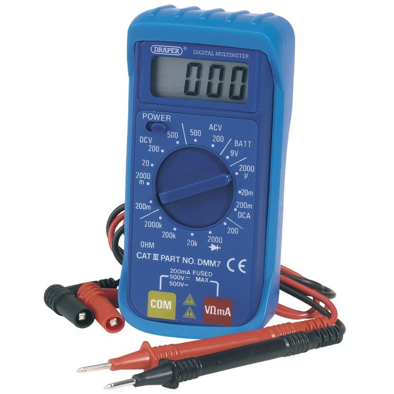 Draper 16 Function Digital Multimeter