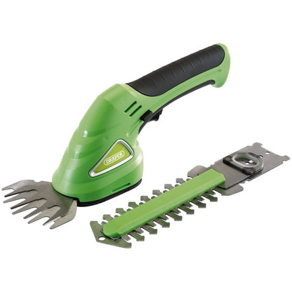 Draper 7.2V Cordless Grass and Hedge Shear Kit