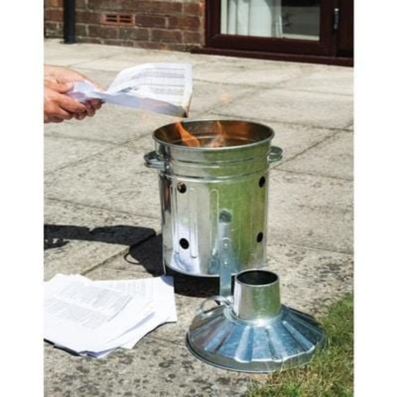 Draper Galvanised Mini Incinerator - 15L