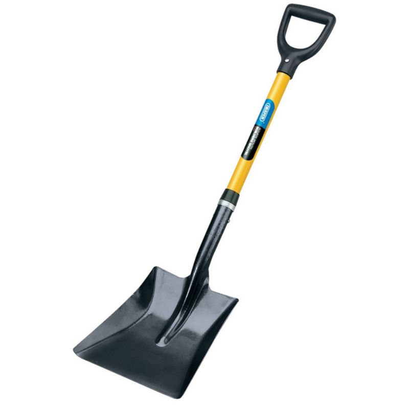 Draper Fibreglass Shafted Square Mouth Builders Shovel