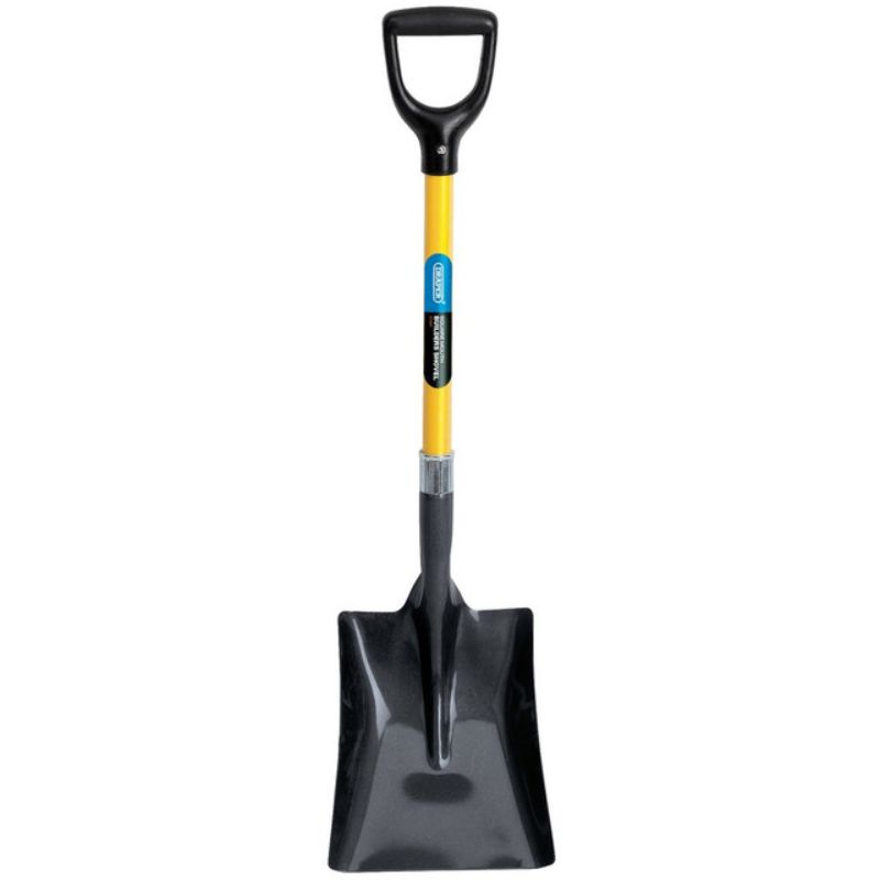 Draper Fibreglass Shafted Square Mouth Builders Shovel