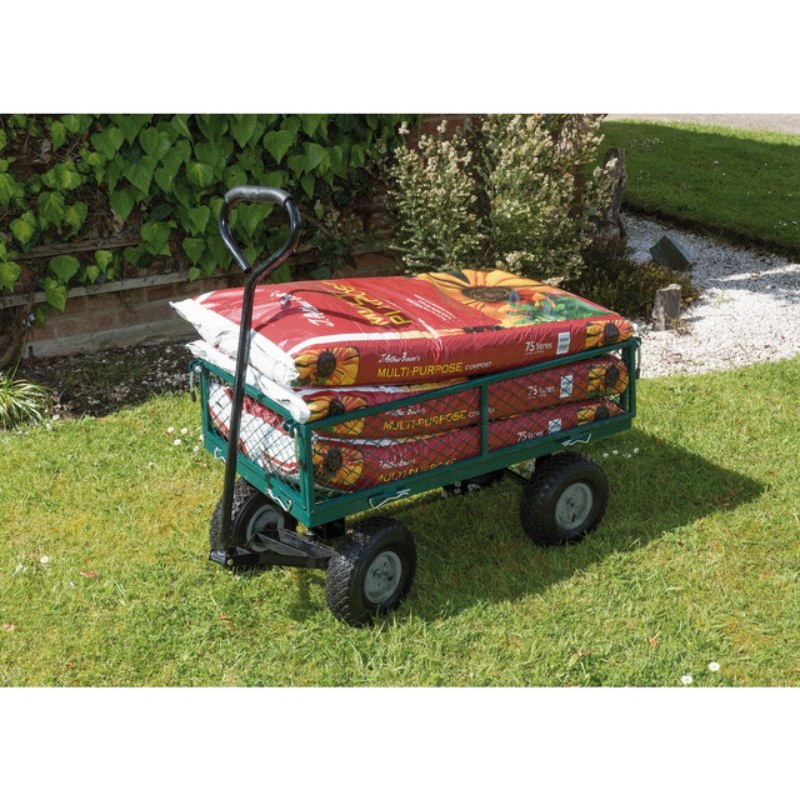 Draper Steel Mesh Gardener's Cart