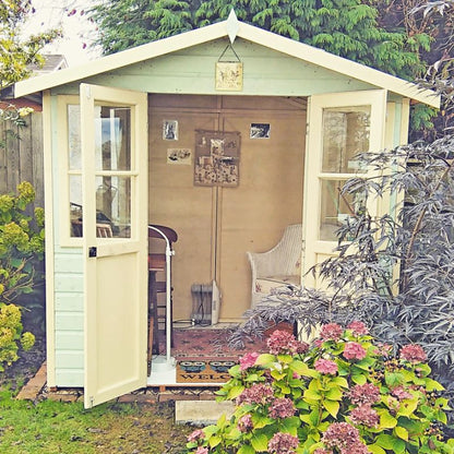 Shire Haddon Shiplap Summerhouse - 7ft x 5ft 