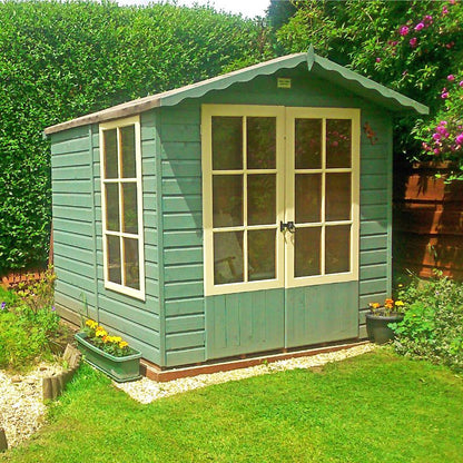 Shire Buckingham Shiplap Summerhouse - 7ft x 7ft 