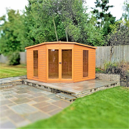 Shire Barclay Shiplap Corner Summerhouse - All Sizes