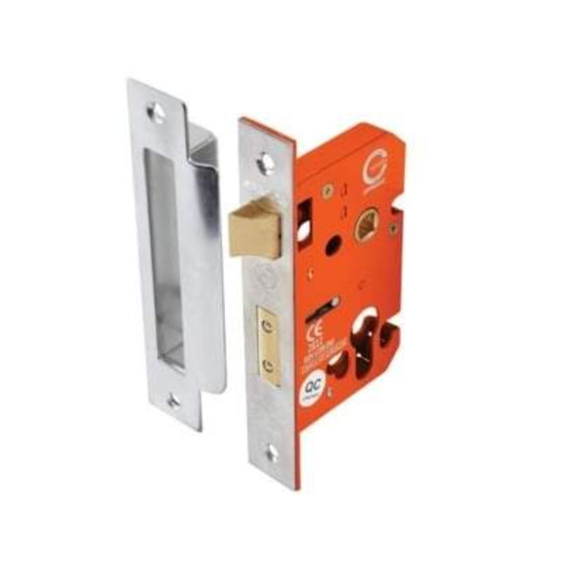 Sparka Satin Chrome Euro Profile SashLock - All Sizes