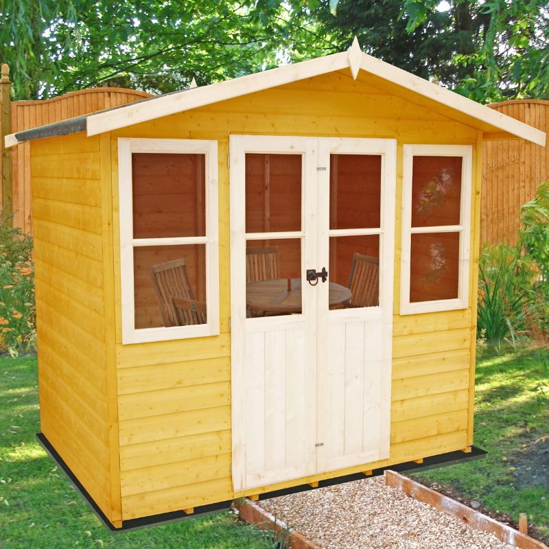 Shire Haddon Shiplap Summerhouse - 7ft x 5ft 