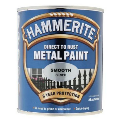 Hammerite Direct to Rust Smooth Finish Metal Paint - All Colours - All Sizes