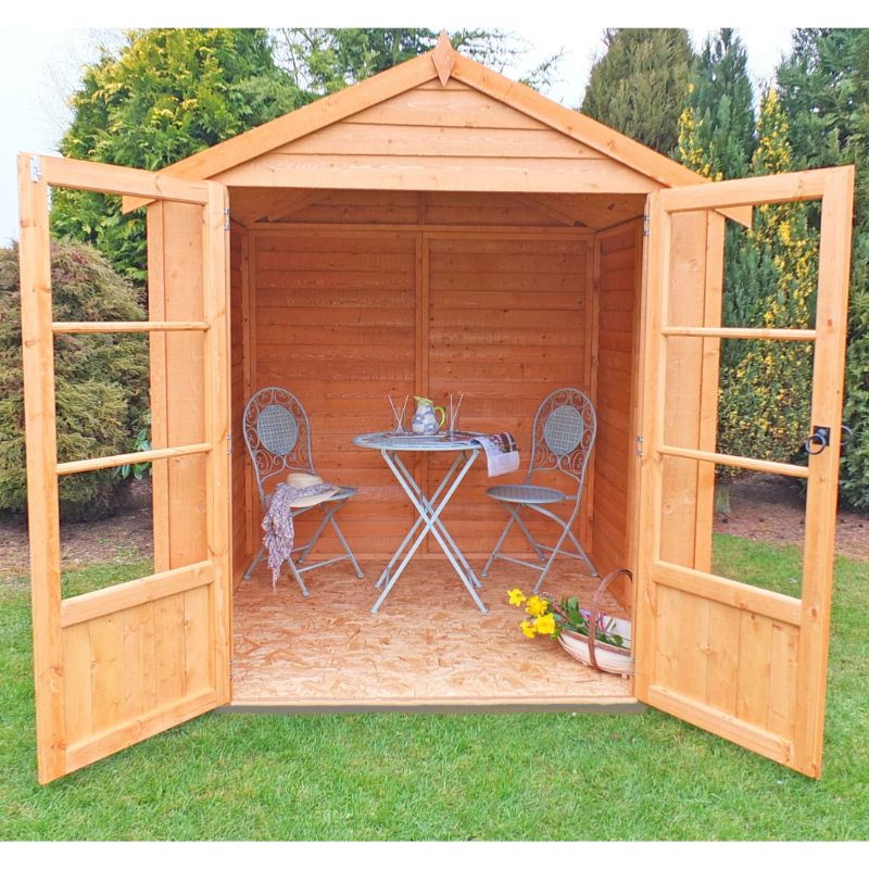 Shire Oatland Overlap Summerhouse - 6ft x 6ft  