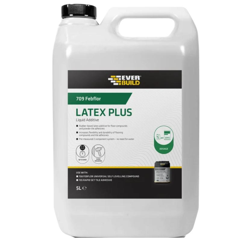 Everbuild 709 Floor Flex Plus Latex x 5 Litre